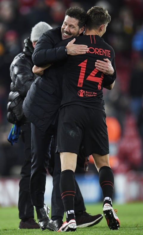 Atlético de Madrid elimina al Liverpool