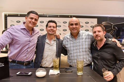 14032020 Norberto Valdez, Arturo Rivera, Bruno Solís y Faruk Fernández.