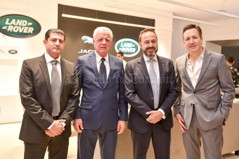 14032020 Yussef Mansur, Jorge Zermeño, Raúl Peñafiel y Alberto Marcos.
