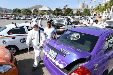Buscan evitar propagación del coronavirus en transporte público de Gómez y Lerdo