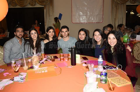 25032020 Braulio, María, Mónica, Kike, Lorena, Aurora, Andrea y Claudia.