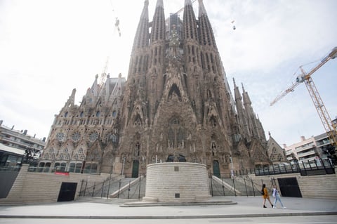 Las zonas atractivas de Barcelona y Venecia ahora lucen vacías