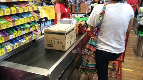 La Laguna realiza compras de pánico de bebidas alcohólicas 