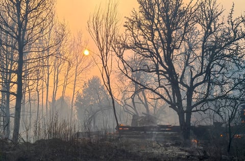 Bomberos y lluvia controlan incendios cerca de Chernóbil