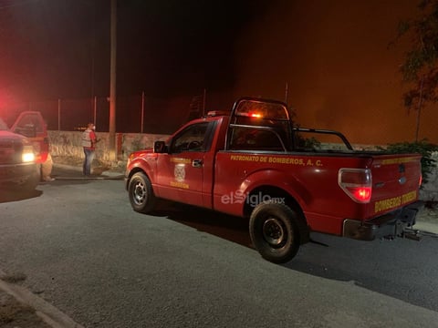 Se registra incendio en El Cañón del Indio de Torreón