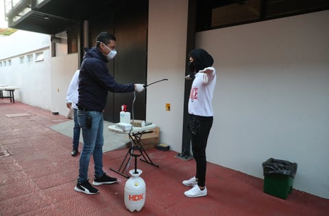 Fueron aplicadas pruebas médicas sobre el nuevo virus a los jugadores del Guadalajara 