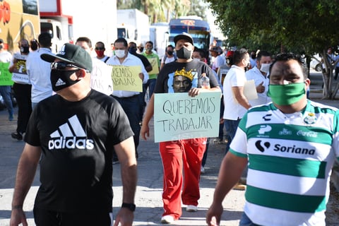 Piden permiso para regresar a sus actividades.