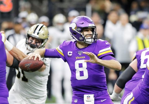 Kirk Cousins (Vikings de Minnesota) con 60.5 mdd