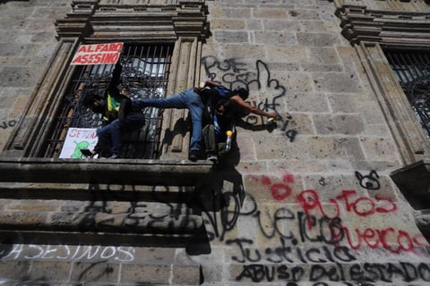 Protestan por homicidio de Giovanni López en Jalisco