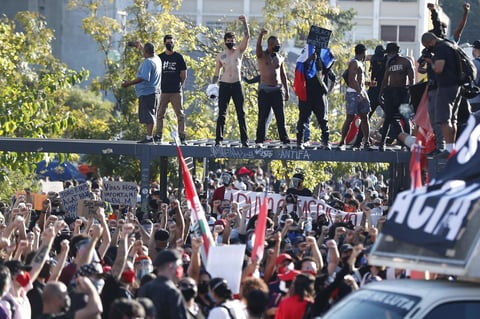 Realizan protesta en Brasil contra gobierno de Jair Bolsonaro