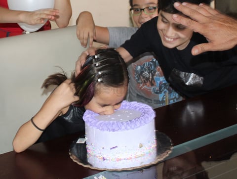 Cumpleaños en casa