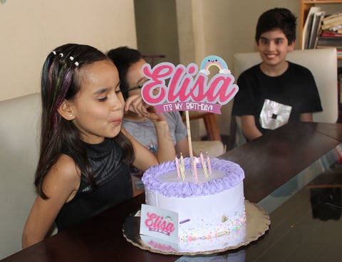 Cumpleaños en casa