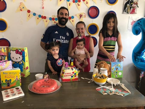 Cumpleaños en casa
