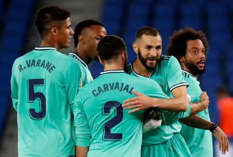 Real Madrid recupera el liderato en La Liga de España