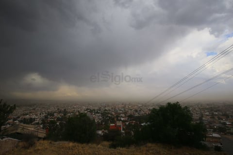 Durango vive tolvanera; no se reportan daños