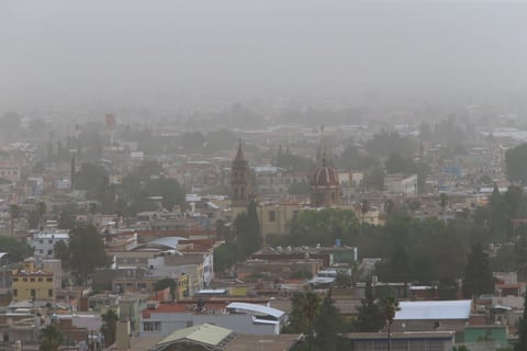 Así se podía apreciar la zona Centro.