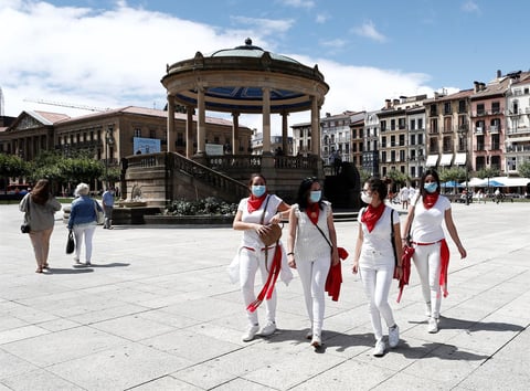 Pamplona se quedó sin festejo este año.