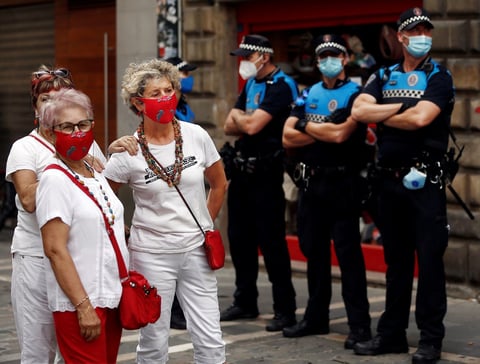 No hubo Sanfermines.
