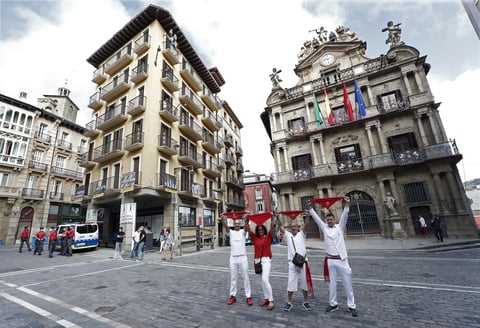 Recordaron lo que hubiera sido el inicio de la tradicional fiesta.