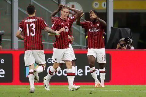 Ganaba 2-0 y cae 4-2 ante el Milan