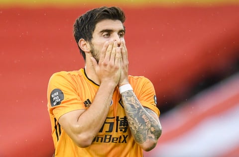 El mexicano Raúl Jiménez no pudo hacerse presente en el marcador 