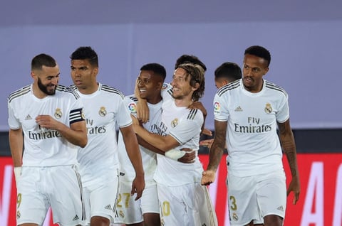 Real Madrid gana y se acerca al campeonato en La Liga