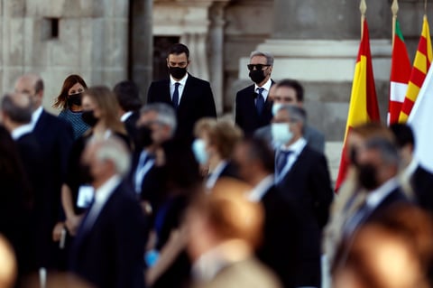 Honraron a los casi 30,000 fallecidos.