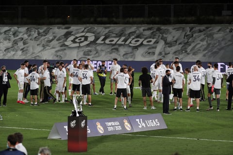 Real Madrid se proclama campeón de La Liga de España