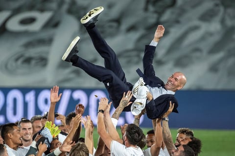 Real Madrid se proclama campeón de La Liga de España