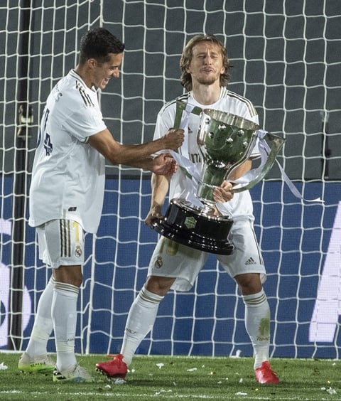 Real Madrid se proclama campeón de La Liga de España