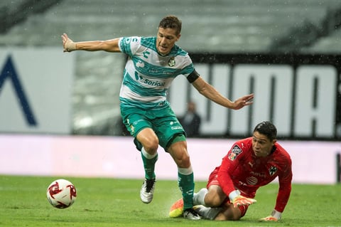 Santos Laguna es derrotado por Rayados en partido amistoso previo al torneo Guard1anes 2020