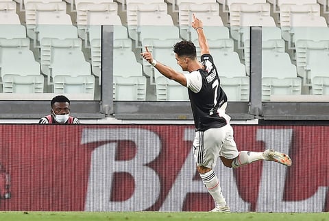 Cristiano Ronaldo fue autor de dos goles en la victoria sobre Lazio 