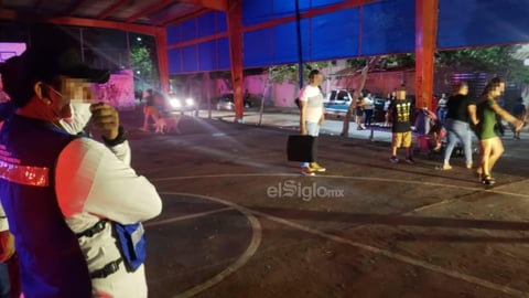 Dispersan baile masivo en la colonia Elsa Hernández de Torreón