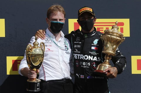 El piloto británico es líder del Campeonato del Mundo de Fórmula Uno