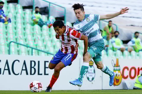 Santos Laguna consigue su primer triunfo en el Guard1anes 2020 ante Chivas
