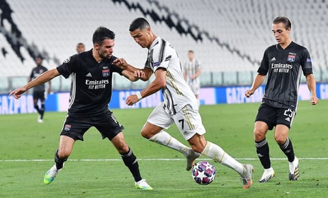 Lyon elimina en octavos de final de la Champions a la Juventus de Cristiano Ronaldo