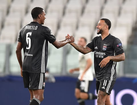 Lyon elimina en octavos de final de la Champions a la Juventus de Cristiano Ronaldo