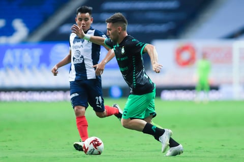 Santos Laguna se lleva un empate ante los Rayados en el torneo Guard1anes 2020