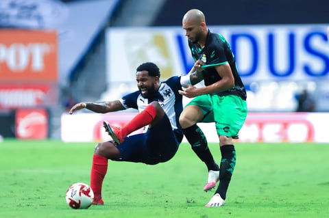 Santos Laguna se lleva un empate ante los Rayados en el torneo Guard1anes 2020