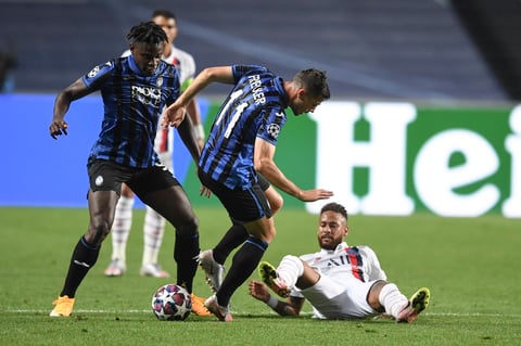 PSG derrota al Atalanta para instalarse en las semifinales de la Champions