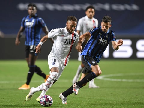 PSG derrota al Atalanta para instalarse en las semifinales de la Champions