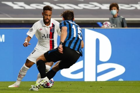 PSG derrota al Atalanta para instalarse en las semifinales de la Champions