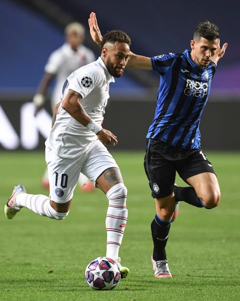 PSG derrota al Atalanta para instalarse en las semifinales de la Champions