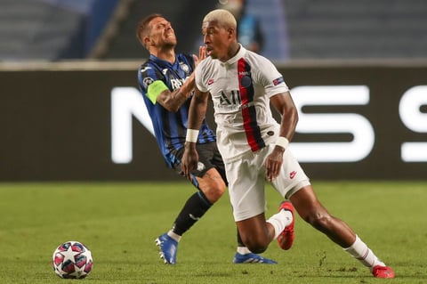 PSG derrota al Atalanta para instalarse en las semifinales de la Champions