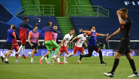 Leipzig elimina al Atlético de Héctor Herrera en la Champions League