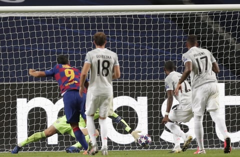 Bayern Múnich golea al Barcelona en los 'cuartos' de la Champions League