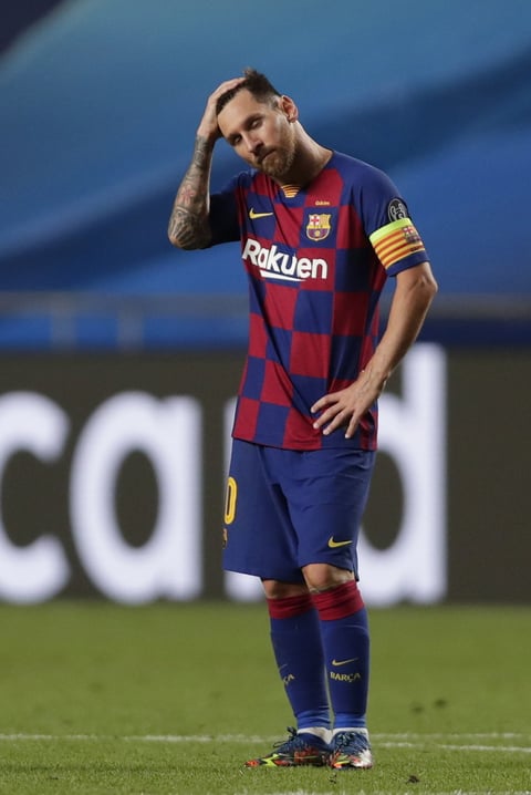 Bayern Múnich golea al Barcelona en los 'cuartos' de la Champions League