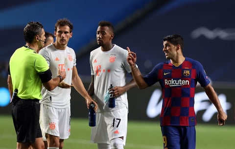 Bayern Múnich golea al Barcelona en los 'cuartos' de la Champions League