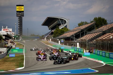 El británico se convirtió en el piloto con más podios en la historia de la Fórmula Uno