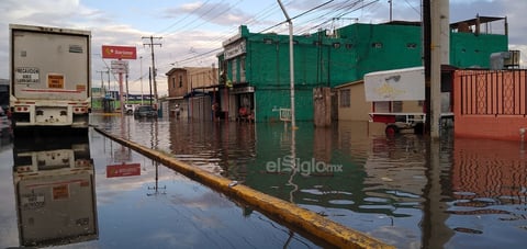 Fuerte chubasco sorprende a la región lagunera